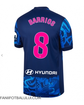 Atletico Madrid Pablo Barrios #8 Tricou Fotbal Replică 2024-25 Barbati Treilea